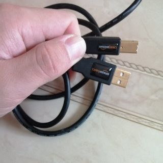 amazon ベーシック　USB2.0ケーブル　1.8ｍ(PC周辺機器)