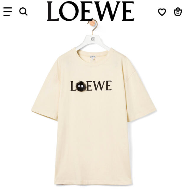 新品未使用 ロエベ Loewe 半袖 Tシャツ ロゴ 刺繍 黒 イタリア製+