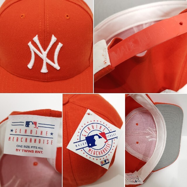 90s NY ヤンキース YANKEES CAP キャップ MLB USA製