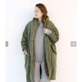 アパルトモンドゥーズィエムクラス(L'Appartement DEUXIEME CLASSE)のDeuxieme Classe military コート ライナー付き(モッズコート)