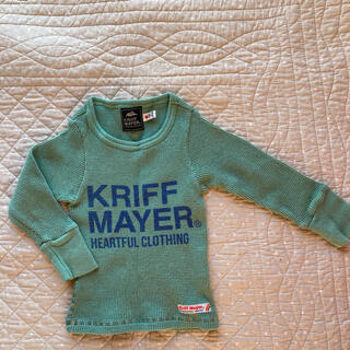 クリフメイヤー(KRIFF MAYER)のクリフメイヤー　ロンT カットソー　90(Tシャツ/カットソー)