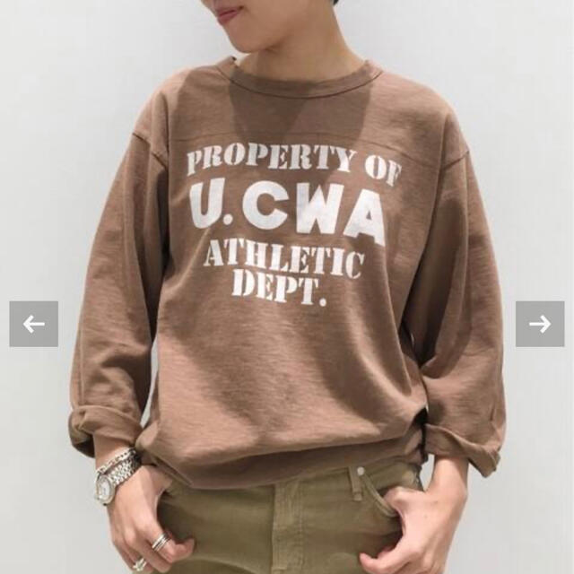 L'Appartement DEUXIEME CLASSE(アパルトモンドゥーズィエムクラス)のL'Appartement 【STAMMBAUM】U.CWA Tee レディースのトップス(Tシャツ(長袖/七分))の商品写真