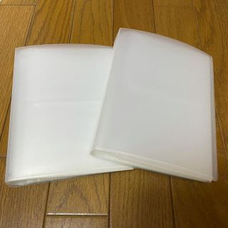 ムジルシリョウヒン(MUJI (無印良品))の無印良品 高透明フィルムアルバム 2段 L版 2冊セット(アルバム)