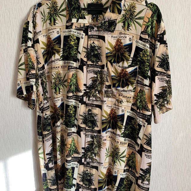 HUF ハフ 大麻 アロハシャツ 柄シャツ - シャツ