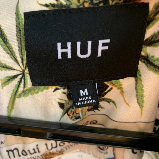 HUF(ハフ)のHUF ハフ　大麻　アロハシャツ　柄シャツ メンズのトップス(シャツ)の商品写真