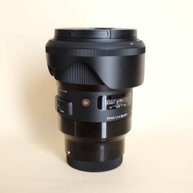 24mm SIGMA - SIGMA F1.4 Sony For HSM DG レンズ(単焦点) 最新デザインの