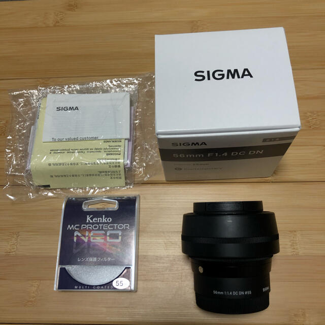 SIGMA 56mm F1.4 DC DN ソニーeマウント 長納期商品 スマホ/家電/カメラ