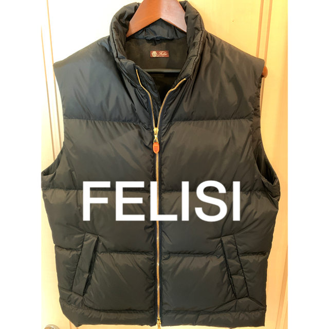 Felisi(フェリージ)の7%offクーポンSALE☆FELISI フェリージ 国内正規品 ダウン ベスト メンズのジャケット/アウター(ダウンベスト)の商品写真
