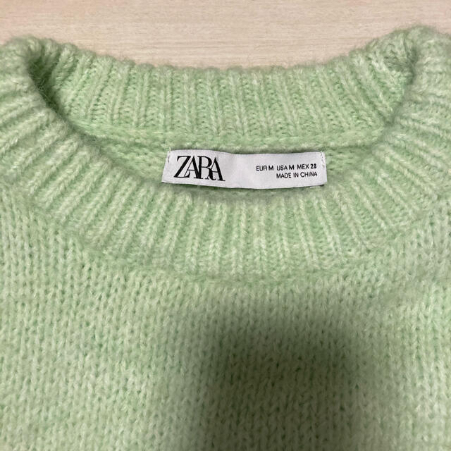 ZARA(ザラ)のZARA クロップド丈ニットセーター レディースのトップス(ニット/セーター)の商品写真