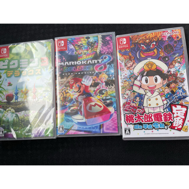 ◾️新品未開封 ●桃太郎電鉄　●ピクミン3 デラックス  switch