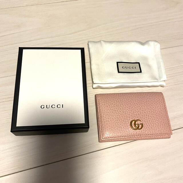 Gucci(グッチ)のGUCCI 名刺入れ【新品未使用】 レディースのファッション小物(名刺入れ/定期入れ)の商品写真