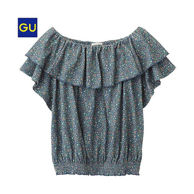 GU(ジーユー)の片付けセール♡ レディースのトップス(シャツ/ブラウス(半袖/袖なし))の商品写真