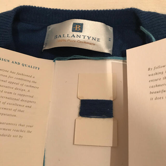 BALLANTYNE CASHMERE(バランタインカシミヤ)のBALLANTYNEのメンズセーター メンズのトップス(ニット/セーター)の商品写真