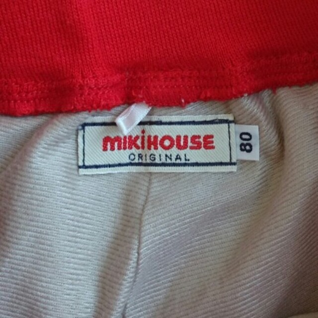 mikihouse(ミキハウス)の【お値下げ】MIKI HOUSE(ミキハウス) 防寒パンツ 80㎝ キッズ/ベビー/マタニティのベビー服(~85cm)(パンツ)の商品写真