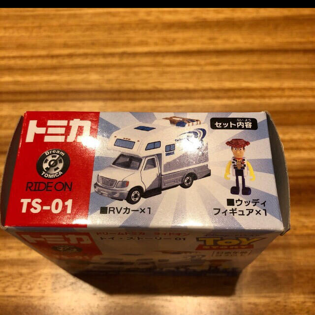 Takara Tomy(タカラトミー)のドリームトミカ　ライドオン トイ・ストーリー 01 ウッディ&RVカー エンタメ/ホビーのおもちゃ/ぬいぐるみ(ミニカー)の商品写真