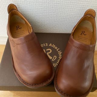 リゲッタ(Re:getA)の本革　ステッチダウン　スリッポン-R-(スリッポン/モカシン)