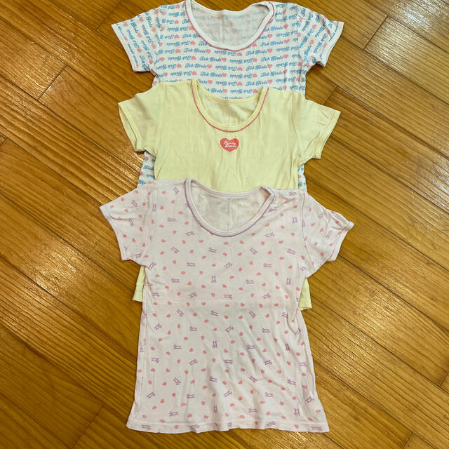 肌着　120 キッズ/ベビー/マタニティのキッズ服女の子用(90cm~)(下着)の商品写真