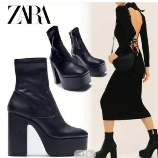 ZARA(ザラ)のZARA今季完売ブーツ レディースの靴/シューズ(ブーツ)の商品写真