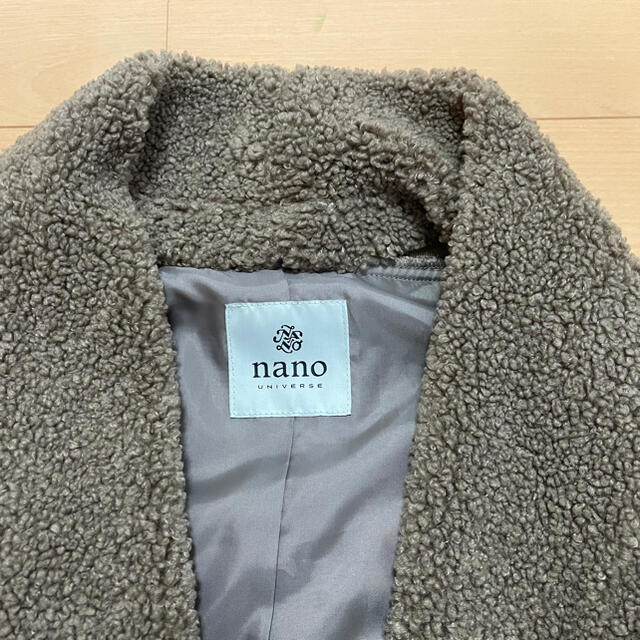 nano・universe(ナノユニバース)の美品❗️ナノユニバース❗️ロングコート　ジャケット　 レディースのジャケット/アウター(ロングコート)の商品写真