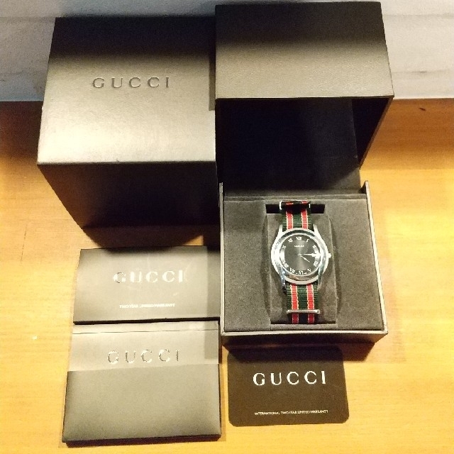 Gucci(グッチ)の【GUCCI】グッチ 5500M クオーツ時計 メンズの時計(腕時計(アナログ))の商品写真