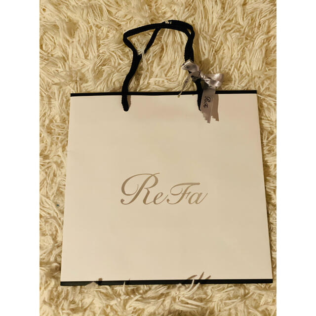 ReFa(リファ)のReFa 紙袋 リボン付き レディースのバッグ(ショップ袋)の商品写真