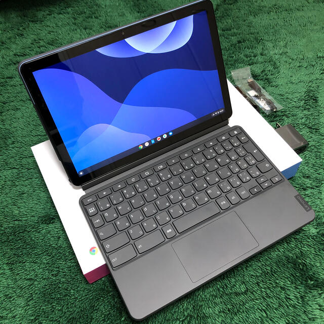 Lenovo(レノボ)のLenovo IdeaPad Duet Chromebook （128GB） スマホ/家電/カメラのPC/タブレット(タブレット)の商品写真
