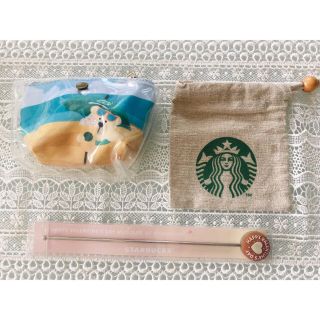 スターバックスコーヒー(Starbucks Coffee)のスタバ　小物3点セット♡(その他)