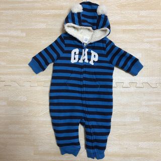 ベビーギャップ(babyGAP)のbaby GAP ボアカバーオール　60cm(ジャケット/コート)