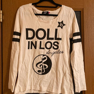 リズリサドール(LIZ LISA doll)のリズリサドール　オフホワイト　ロンT M(Tシャツ(長袖/七分))