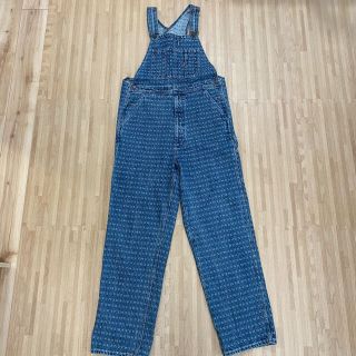 シュプリーム(Supreme)のSupreme Jacquard Logos Denim Overalls(サロペット/オーバーオール)