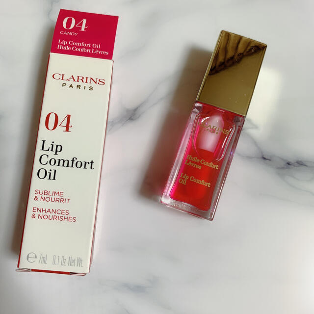 CLARINS(クラランス)の【新品未使用】クラランス コンフォートリップオイル 04 コスメ/美容のベースメイク/化粧品(リップグロス)の商品写真