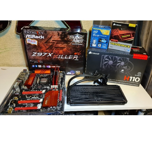 i7-4790k Z97Xkiller 16g h110PCパーツ