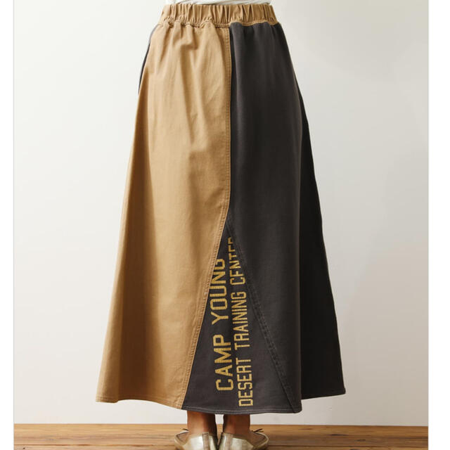 RODEO CROWNS WIDE BOWL(ロデオクラウンズワイドボウル)のRemake Like Long スカート　RODEO CROWNS レディースのスカート(ロングスカート)の商品写真