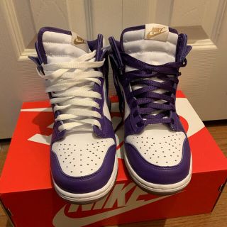 ナイキ(NIKE)のDUNK HIGH WMNS "VARSITY PURPLE" 【早い者勝ち】(スニーカー)