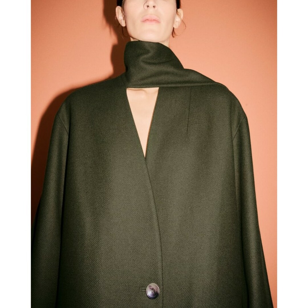 ZARA - スカーフ マンテコ ウールブレンド コート - ZW ZARAの ZARA - スカーフ マンテコ ウールブレンド コート - ZW ZARAの