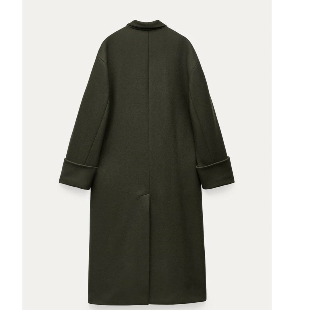 ZARA - スカーフ マンテコ ウールブレンド コート - ZW ZARAの ZARA - スカーフ マンテコ ウールブレンド コート - ZW ZARAの