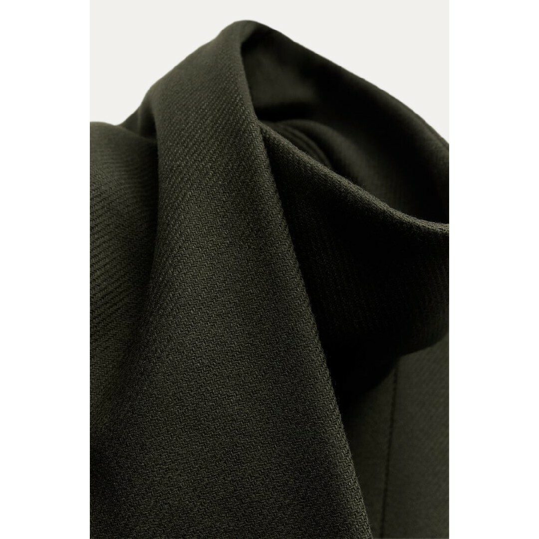 ZARA - スカーフ マンテコ ウールブレンド コート - ZW ZARAの ZARA - スカーフ マンテコ ウールブレンド コート - ZW ZARAの