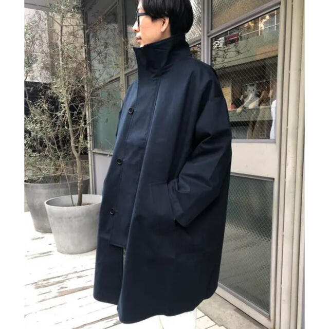 21AW mfpen Johnston Coat ジョンストンコート S 黒