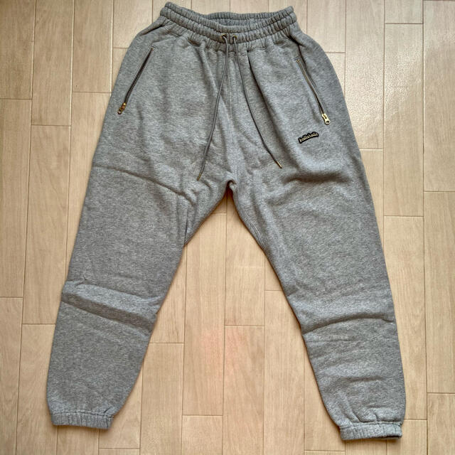 【美品】LOGO Zip SWEAT Pants (gray) M メンズのパンツ(その他)の商品写真