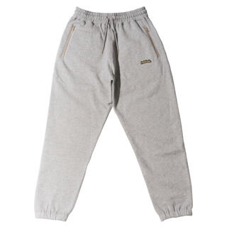【美品】LOGO Zip SWEAT Pants (gray) M(その他)