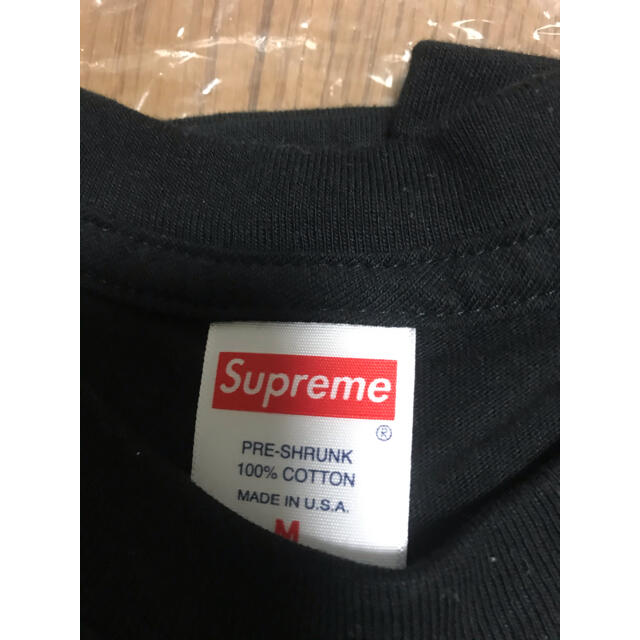 Supreme(シュプリーム)のsupreme Box Logo L/S Tee Mサイズ　ブラック メンズのトップス(Tシャツ/カットソー(七分/長袖))の商品写真