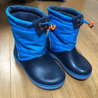 クロックス(crocs)の（coroさん専用）スノーブーツ　クロックス　18.5cm(ブーツ)