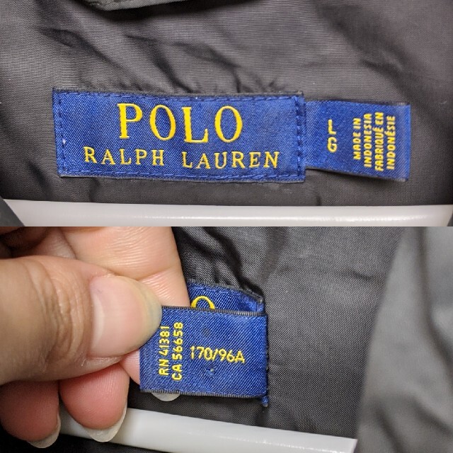 最終値下げ】POLO RALPH LAUREN ダウンベスト グレー ジャケット 最終値下げ】POLO RALPH LAUREN ダウンベスト グレー ジャケット