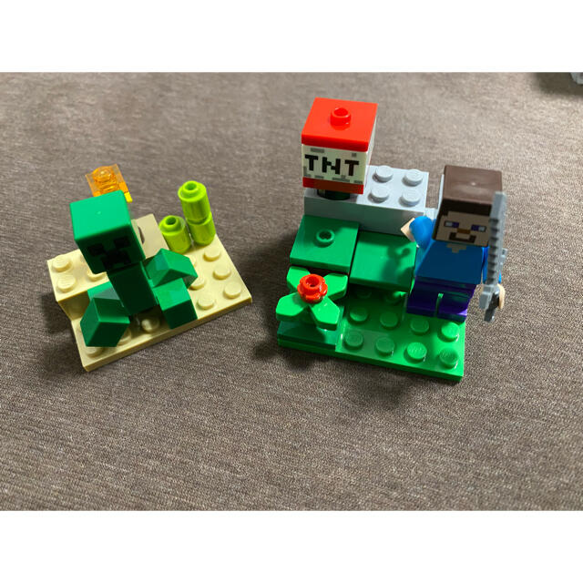 Lego(レゴ)のLEGO レゴ　Minecraft マインクラフト キッズ/ベビー/マタニティのおもちゃ(積み木/ブロック)の商品写真