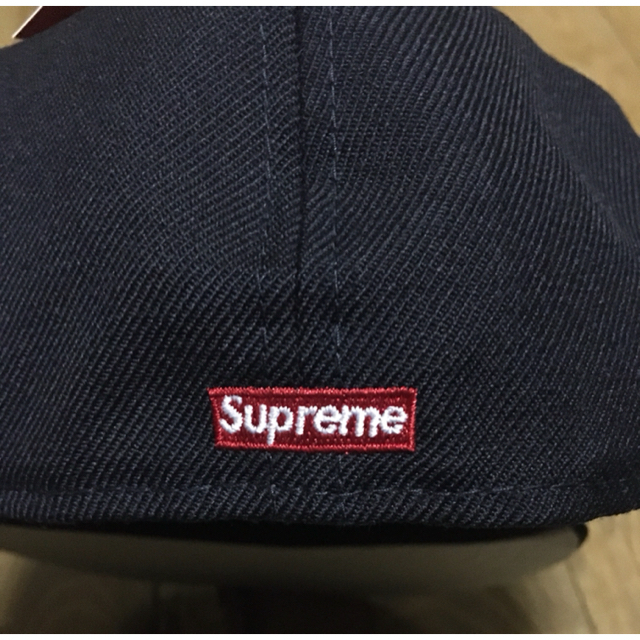 Supreme S Logo New Era ネイビー 7 1/2キャップ