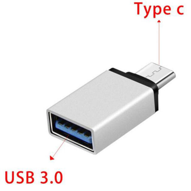 【2個】TypeA→TypeC変換 USB3.0 OTG対応 スマホ/家電/カメラのPC/タブレット(PC周辺機器)の商品写真