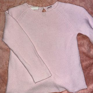 ザラ(ZARA)の【美品】ZARAピンクニット トップス カットソー 100(ニット)