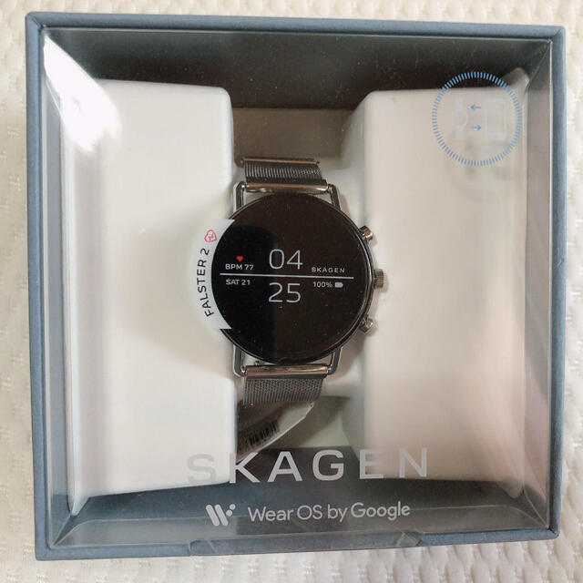 本物の スカーゲン  SKAGEN  falster2 スマートウォッチ　時計 腕時計(デジタル)