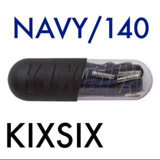 KIXSIX WAXED シューレース ココア/シルバーロゴ 140cm