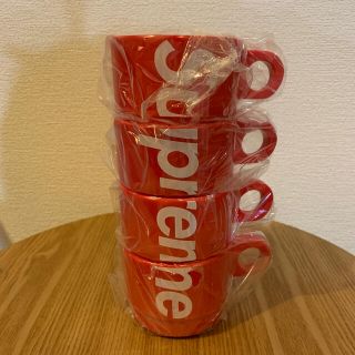 シュプリーム(Supreme)のsupreme Stacking Cups (Set of 4) Red(グラス/カップ)